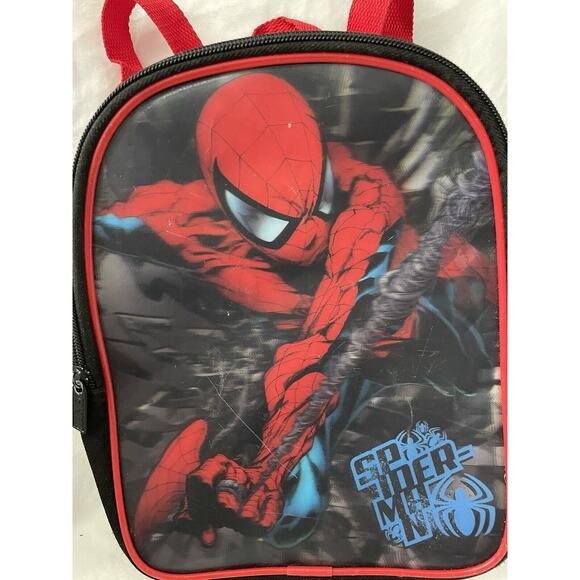 Spider-Man Kids Backpack Small Book Bag - Picture 2 of 7